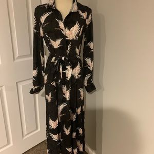 H&M swan dress vintage look